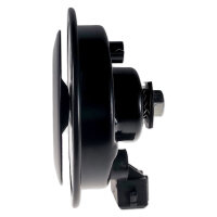 Fahrzeughupe | Universal | 12V | 112dB | 420Hz | Schwarz | Ø90mm