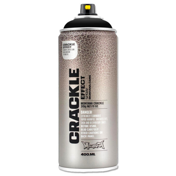 Montana Cans CRACKLE Effekt Lack - Traffic Black 400ml