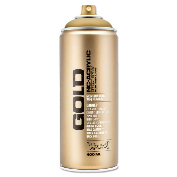 Sprühlack | Montana GOLD | Metallic Matt | Gold Matt | 400ml