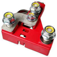 Batteriepolklemme | MTA CBA X73 | integrierter MegaVAL Sicherungshalter | 32V | 250A | positiv