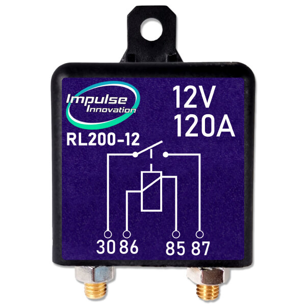 Trennrelais 12V 200A | Zweitbatterie KFZ Wohnmobil | RL200