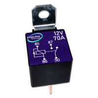 Maxi Relais | 4-Polig | Schließer (NO) | 12V | 70A | mit Diode