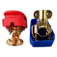 Batteriepolklemme Quick-Connect | Schraubklemme 8-35mm² | Rot & Blau | Paar