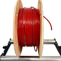 Batteriekabel | Vollkupfer | 10mm² | Rot | Meterware