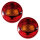 Rückleuchten Set | HELLA 2SE 001 685-201 | 12-24V | Rund | Tüllenanschluss