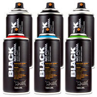 Sprühlack | Montana BLACK Mini | 6 Farben Auswahl |...