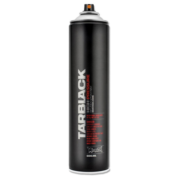 Bitumenspray Sprühlack Schwarz Matt 600ml Cover | Montana TARBLACK