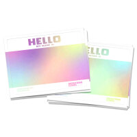 Hello my name is Holo Sticker 50 Stück | Montana HELLO-GRAM