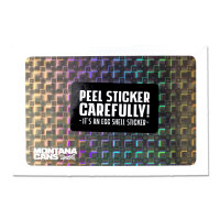 Eggshell Sticker 3D Hologramm 10x6,5 cm 50 Stück | Montana Cans