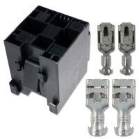 Relaissockel | Maxi | MTA | 4-polig | Schwarz | inkl....