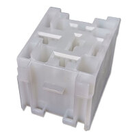 Mini Relaissockel Satz MTA | 5-polig | weiß | inkl. Flachsteckhülsen 6,3mm