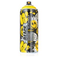 Spraydose Gelb Yellow Limited Artist Edition Laia 400ml Montana BLACK