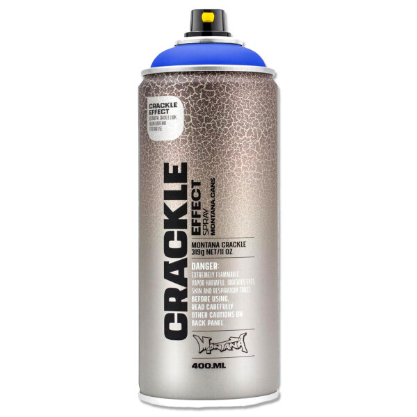 Sprühlack Montana CRACKLE | Riss-Effekt | Gentian Blue | 400ml