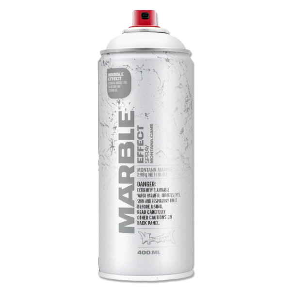 Sprühlack Montana MARBLE | Marmor Effekt | Weiß | 400ml