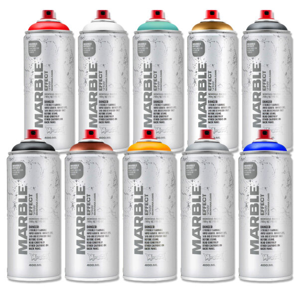 Sprühlack Montana MARBLE | Marmor Effekt | 400ml | Farbauswahl