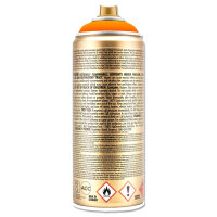 Sprühlack Montana GOLD | Fluoreszierend | Power Orange | 400ml