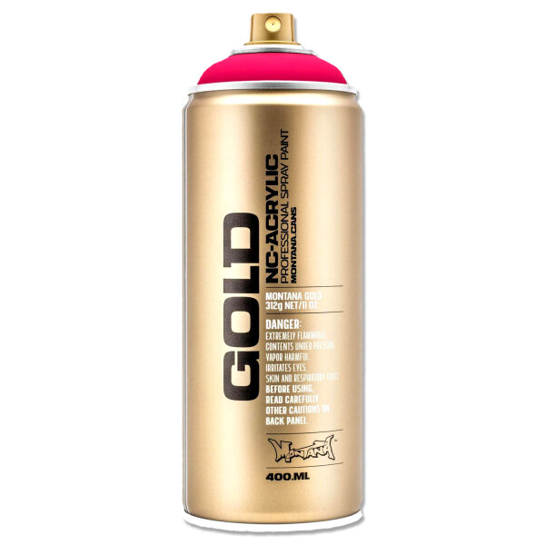 Montana Cans GOLD Fluorescent - Gleaming Pink 400ml