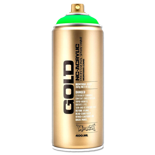 Sprühlack Montana GOLD | Fluoreszierend | Acid Green | 400ml