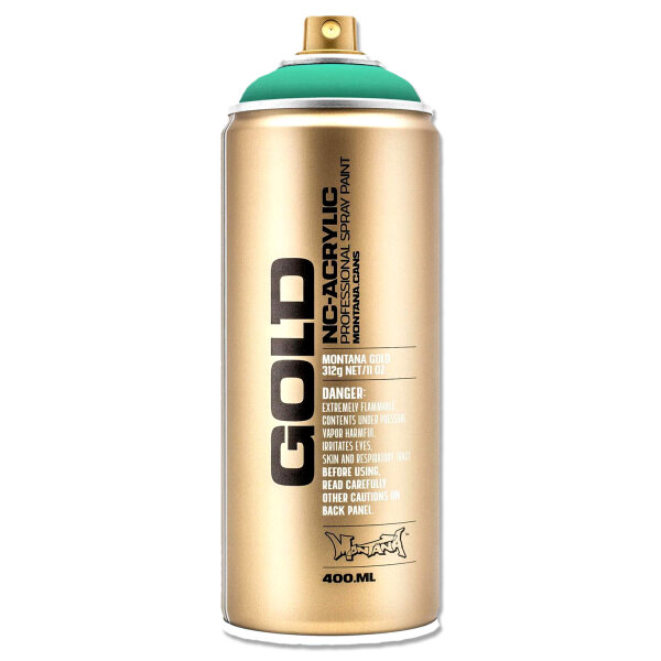Sprühlack Montana GOLD | Fluoreszierend | Active Cyan | 400ml