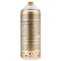 Sprühlack Montana GOLD | Fluoreszierend | Disco White | 400ml