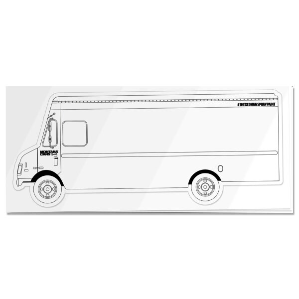 Stickerpack Montana Cans | Tag Van | 50 Stück