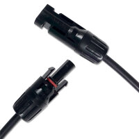 Solarstecker Set mit Kabel | 1m | 4mm² | Männlich & Weiblich