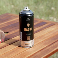 Teak Öl Spray 400ml Holzpflege Holzschutz Teak Tropenholz farblos MTN