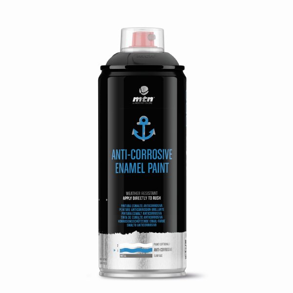 MTN PRO Anti Rost Emaille Lack - Grün 400ml