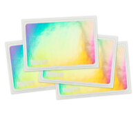 Eggshell Sticker Hologramm 10x6,5 cm 50 Stück |...