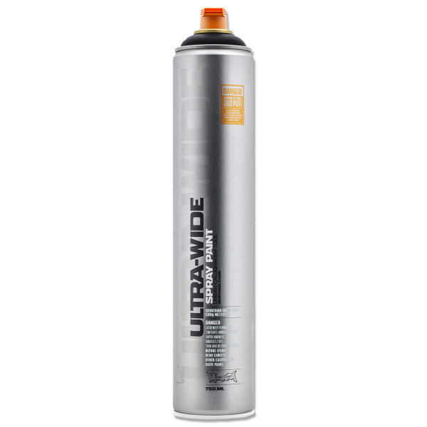 Sprühlack | Montana ULTRA WIDE | bis 60cm Breite | Black | 750ml