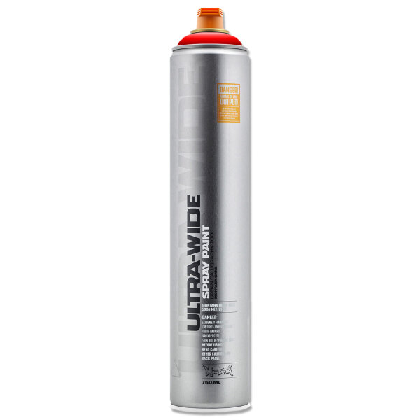 Sprühlack | Montana ULTRA WIDE | bis 60cm Breite | Red | 750ml