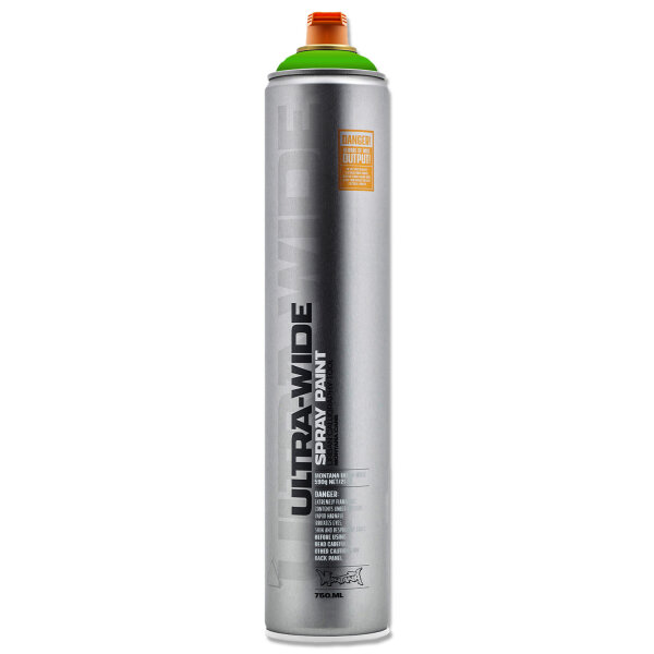 Sprühlack | Montana ULTRA WIDE | bis 60cm Breite | Power Green | 750ml