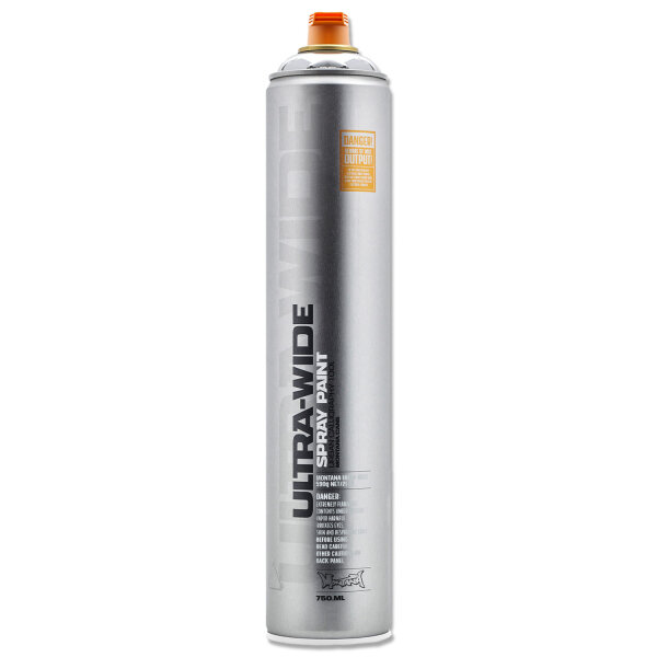 Sprühlack | Montana ULTRA WIDE | bis 60cm Breite | Silverchrome | 750ml