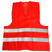 Warnweste Eco, Orange, Unisize (100 Stück)