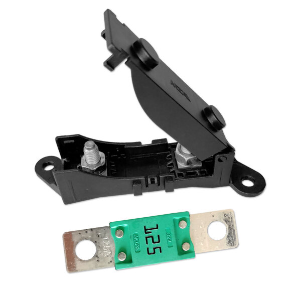 MEGACOMPACT Sicherungshalter Set 125A 12V 24V M6 anreihbar | MTA