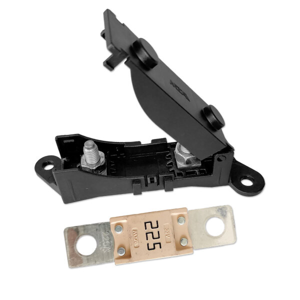 MEGACOMPACT Sicherungshalter Set 225A 12V 24V M6 anreihbar | MTA
