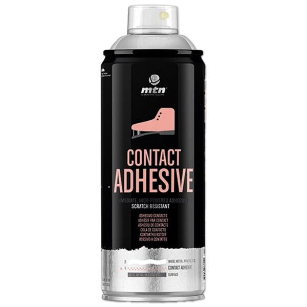 Sprühkleber permanent 400ml | Kontaktkleber hohe Haftung | MTN WEPRO