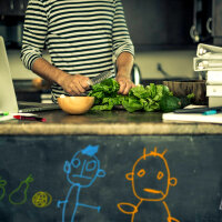 Kreidetafel Lack Spray | Schwarz | beschreibbare Tafelfläche | 400ml