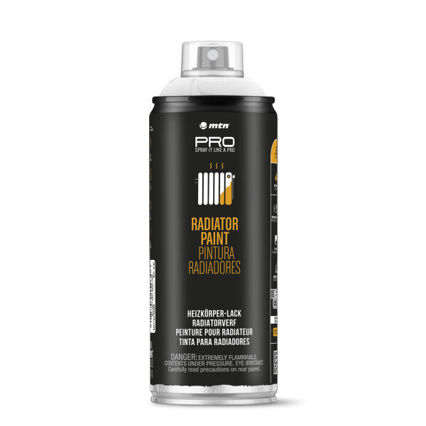 Sprühlack MTN PRO | Heizkörperlack | Weiß | 400ml