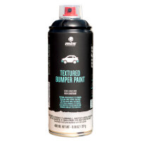 Stoßstangenlack Schwarz 400ml | Struktur Spray Kunststoff | MTN WEPRO