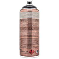 Sprühlack | Montana METALLIC | Metallic Effekt | Black | 400ml