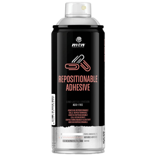 MTN PRO Sprühkleber - Repositionierbar 400ml
