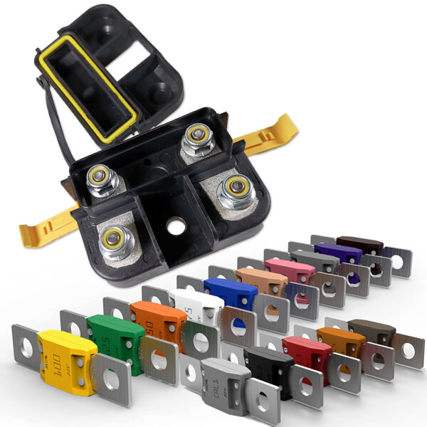 Sicherungshalterset | MTA | 32V | M8 | IP67 | ink. 100-1200A Sicherung