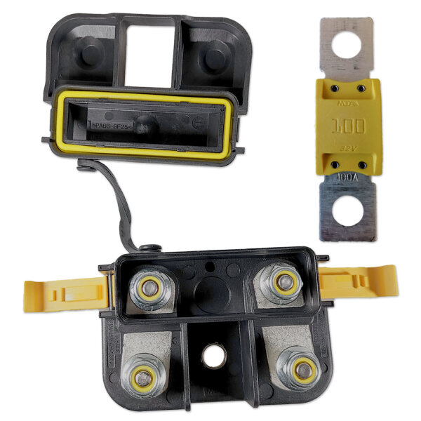 MEGA Sicherungshalter Set 100A 12V 24V M8 wasserdicht | MTA