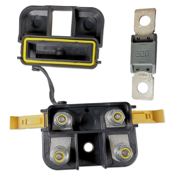 MEGA Sicherungshalter Set 300A 12V 24V M8 wasserdicht | MTA