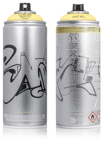 Montana Cans BLACK | Artist Edition | SMASH137 | SMASH Potato | 400ml