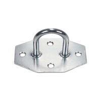 Bügelkrampe | Planenöse | 4-Loch | 30mm | 10 Stück