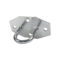 Bügelkrampe | Planenöse | 4-Loch | 30mm | 10 Stück