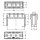 Sicherungshalter | MTA UniVAL | Seitenverschluss | 32V | 30A | anreihbar | Auswahl 0,5-6mm²