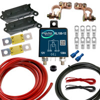 Zweitbatterieset | RL200-12-D | Trennrelais 12V 200A | 6m...